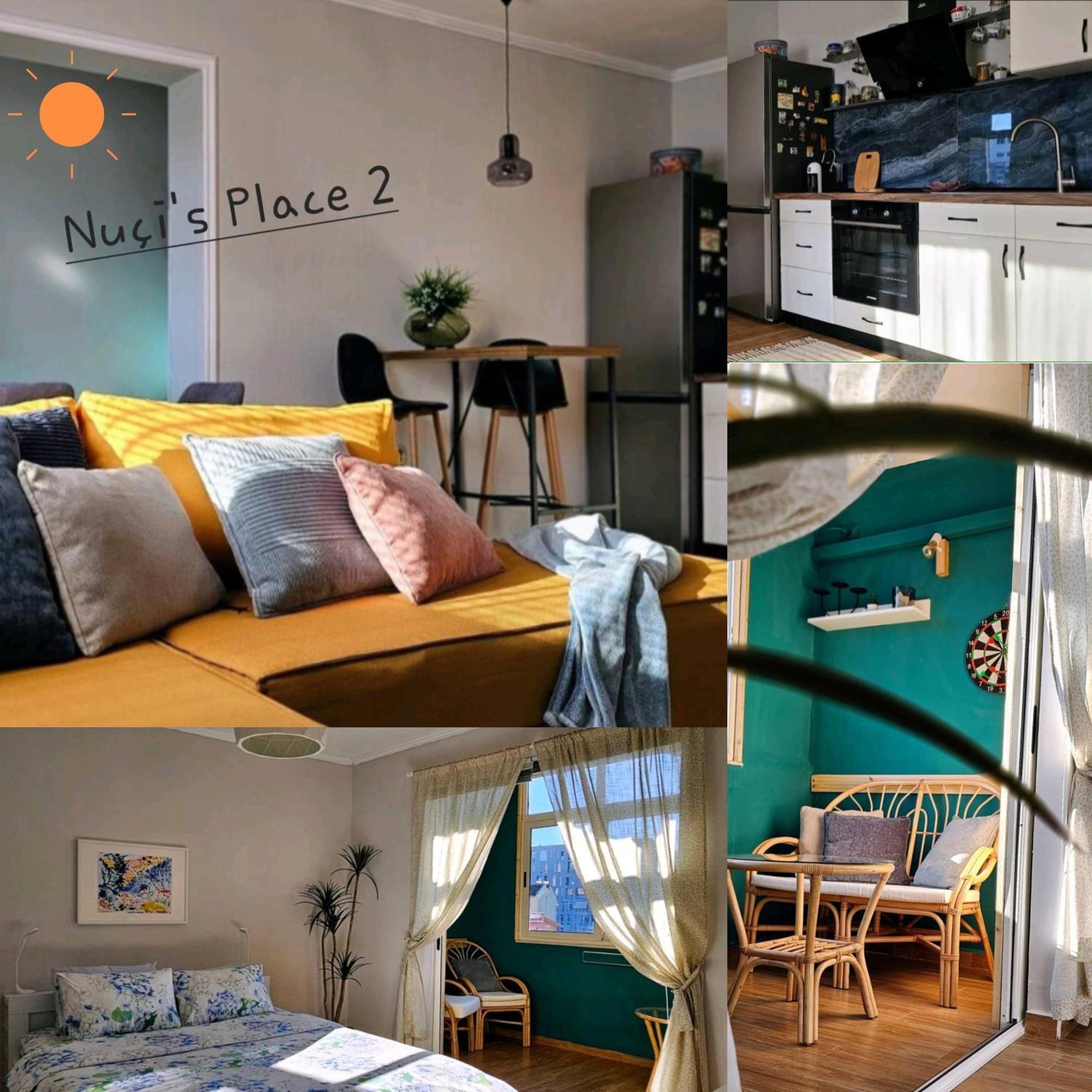 Nuci's Place 3, Cozy 1 Bedroom With Balcony Near Bllok * Tiranë